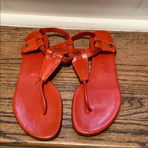 Burrberry leather sandals